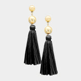 Ball Tassel Earrings