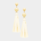 Ball Tassel Earrings