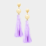 Ball Tassel Earrings