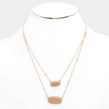 Layered Cluster Necklace