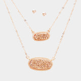 Layered Cluster Necklace