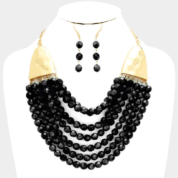 Black Strand Necklace