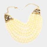 Ivory Multi Strand Necklace