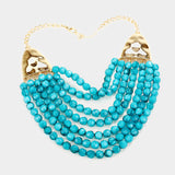 Turquoise Strand Necklace