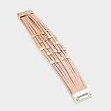 Faux Leather Bracelet