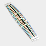 Faux Leather Bracelet