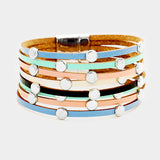 Faux Leather Bracelet