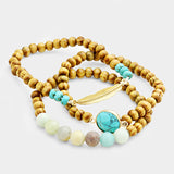 3 Layers Stretch Bracelet